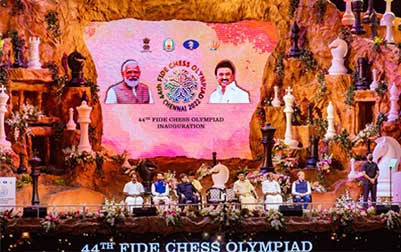 第44届FIDE国际象棋奥运会开幕式